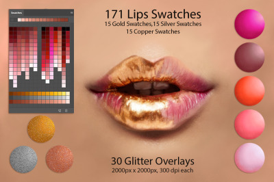 Lips Swatches