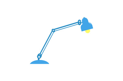 Desk lamp icon