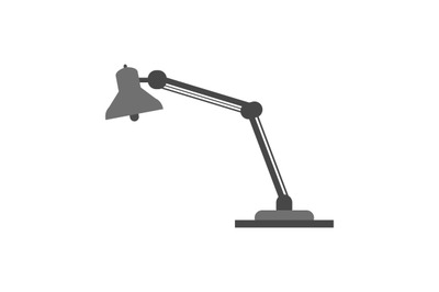 Desk lamp icon