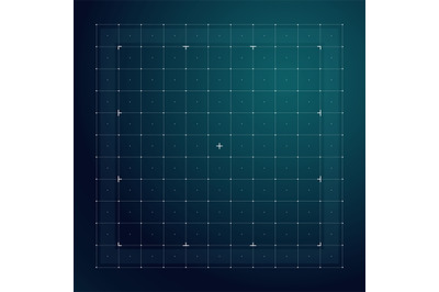 Grid for futuristic hud interface. Line technology vector pattern