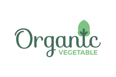 Organic vegetable label/logo