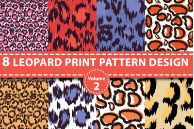 8 Leopard print pattern design Volume 2