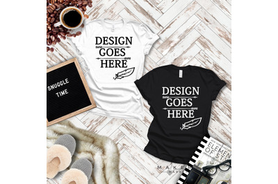 Adult T-Shirt/ T-Shirt Mock-up, Bella Canvas T-Shirts/ 3001T T-Shirt