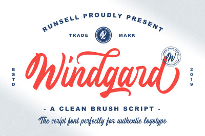 Windgard | Clean Brush Script
