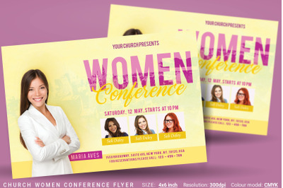 Church Women Conference Flyer