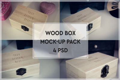 Download Wooden Box Mockup Yellowimages