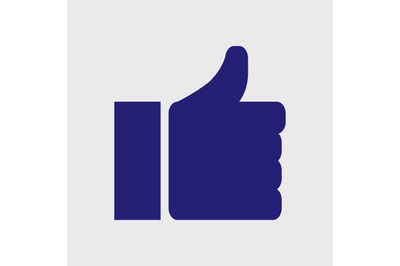 Hand icon with I like it