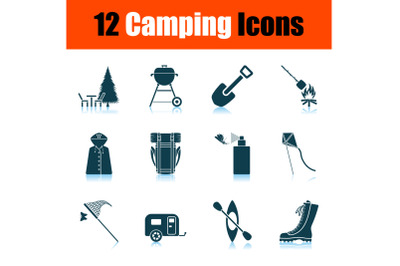 Camping Icon Set