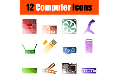 Computer Icon Set