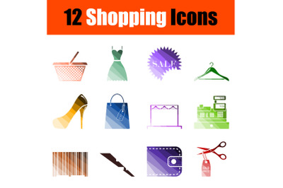 Shopping Icon Set