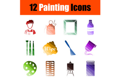 Painting Icon Set