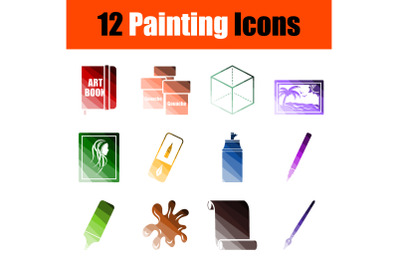 Painting Icon Set