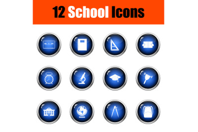 School Icon Set