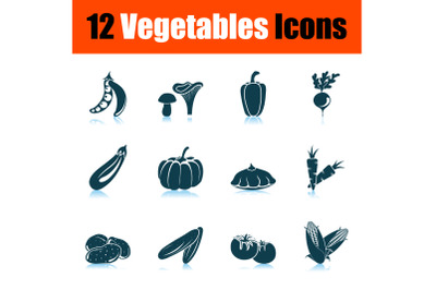 Vegetables Icon Set