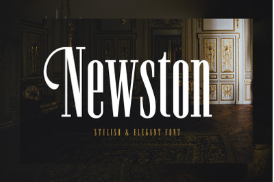 Newston - Stylish Serif Font