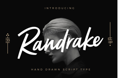 Randrake - Font Script