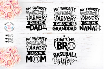 Baseball Mini Bundle&amp;nbsp;Cut File