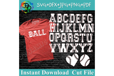Baseball SVG, Baseball font, alphabet, baseball Numbers, numbers svg,