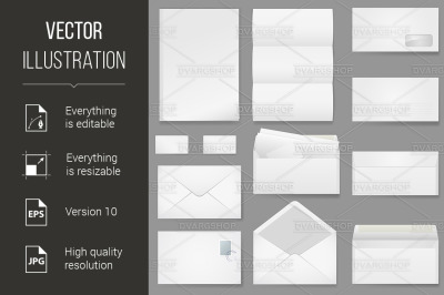 Office paper of different types