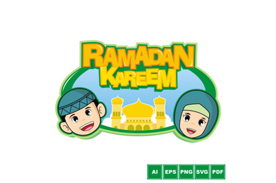 Ramadan Kareem Kids