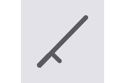 Police truncheon icon