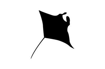 Manta fish icon