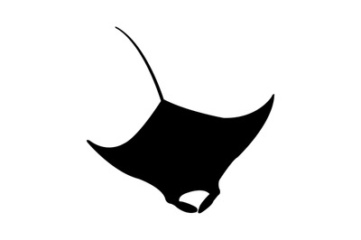 Manta fish icon