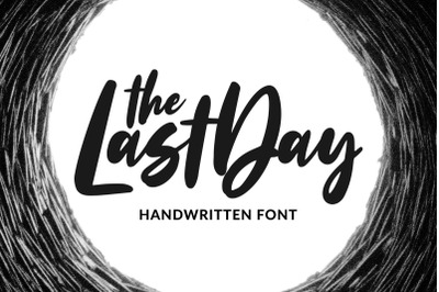 The Last Day - Handwritten Font
