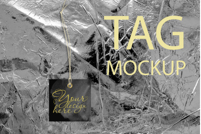 Tag Mockup, Styled Stock Photography, Clothing Tag, Thank You Tag