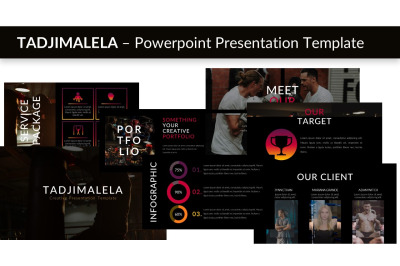 TADJIMALELA - Powerpoint Presentation Template