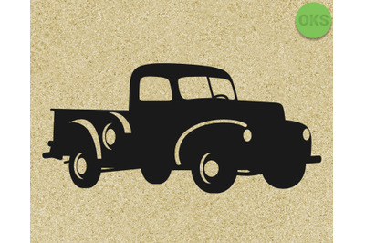 vintage farm truck Hand drawn, Vector, Eps, Logo, Icon, crafteroks