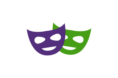 Theater mask icon