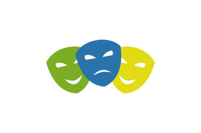 Theater mask icon