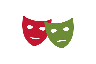 Theater mask icon