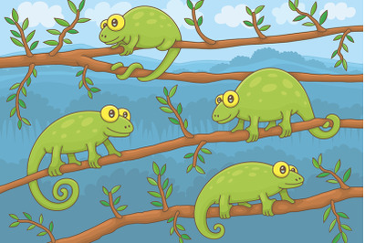 Chameleons on Branchs