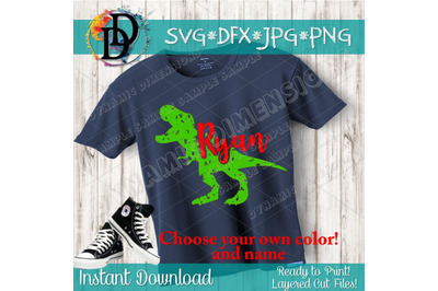 Distressed Dinosaur svg, Dinosaur svg, Trex, tyrannosaurus, grunge sv