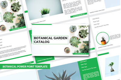 Botanical Garden Power Point Template
