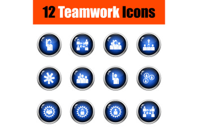 Teamwork Icon Set