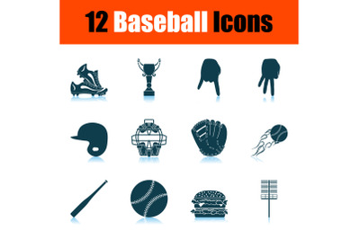 Baseball Icon Set