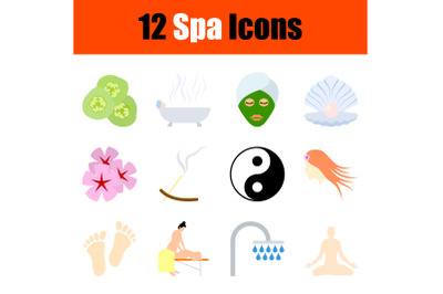 Spa Icon Set