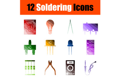 Soldering Icon Set