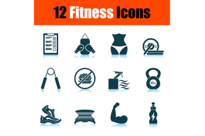 Fitness Icon Set