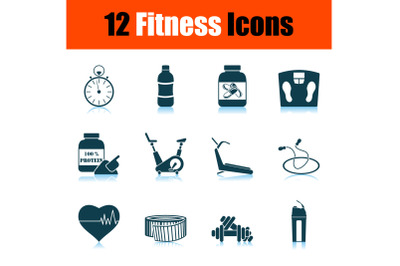 Fitness Icon Set