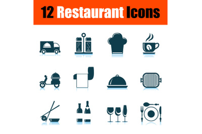 Restaurant Icon Set