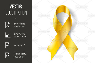 Gold ribbon