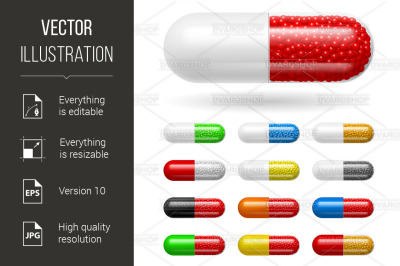 Different medical tablets