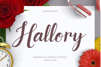 Hallory Script Font