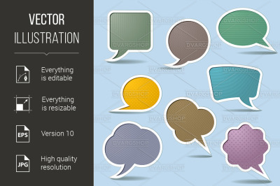 Collection Speech Bubbles