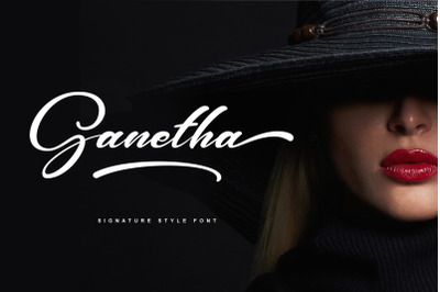 Ganetha - Elegant Script Font