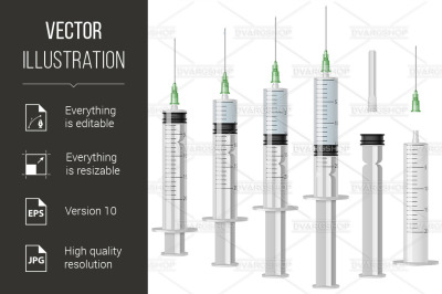 Medical syringes